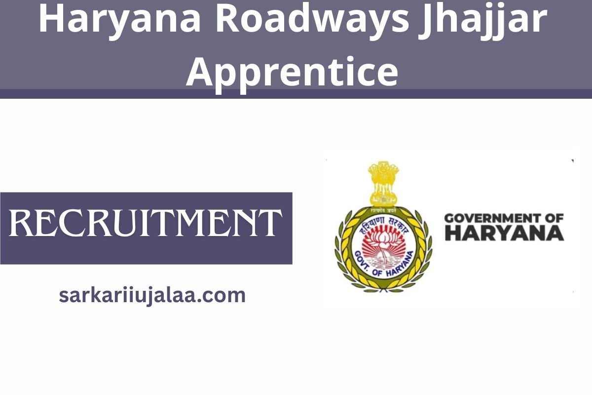Haryana Roadways Jhajjar Apprentice