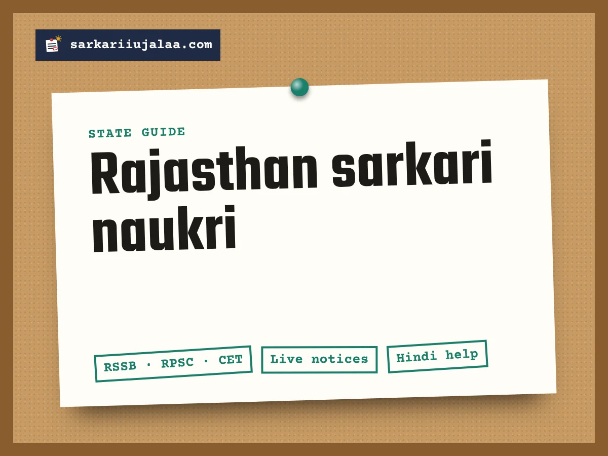 Rajasthan sarkari naukri